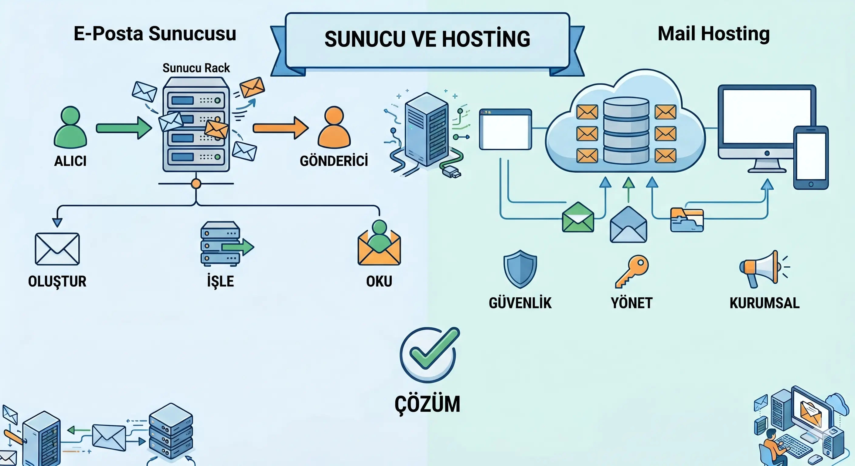 E-posta Sunucuları ve Hosting: İşletmeler İçin Dijital İletişim Rehberi