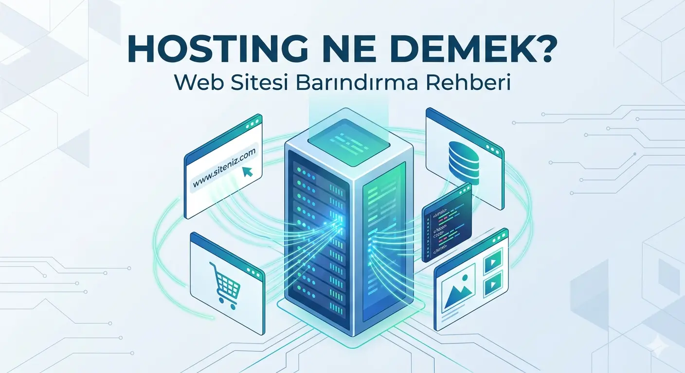 Hosting Ne Demek? Web Sitesi Barındırma Hakkında Kapsamlı Rehber